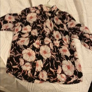 Printed floral blouse